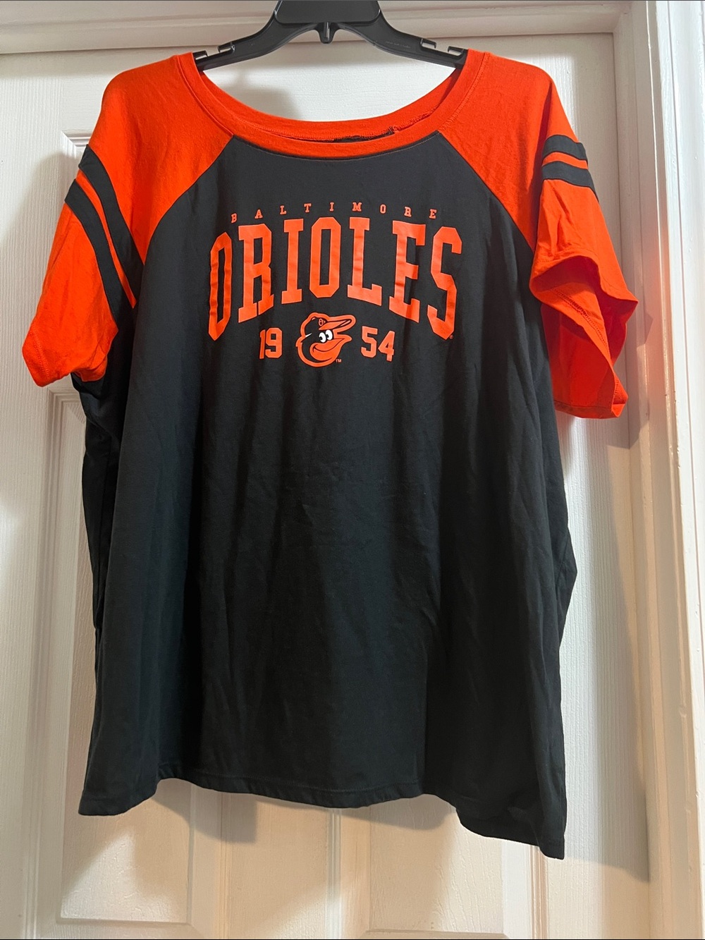 torrid Black & Orange Baltimore Orioles Raglan Tee